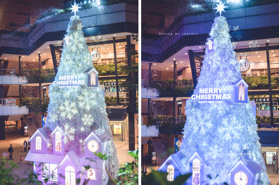 《台北信義》信義區聖誕節景點 以最美的時光之樹迎接白色聖誕 、華麗璀璨點亮了台北浪漫夜空 @我的旅圖中 during my journey