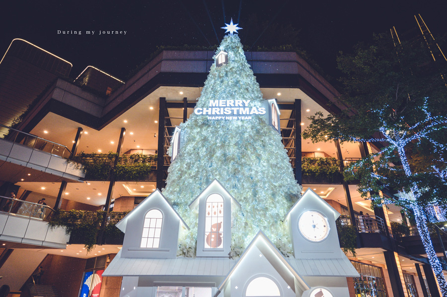 《台北信義》信義區聖誕節景點 以最美的時光之樹迎接白色聖誕 、華麗璀璨點亮了台北浪漫夜空 @我的旅圖中 during my journey