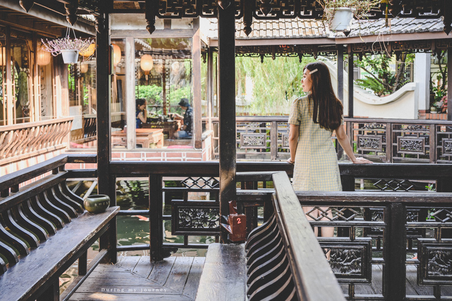 《桃園中壢》友竹居茶藝館 穿越時空的古典江南庭園餐廳、在詩意中享受中式料理或茶席 @我的旅圖中 during my journey