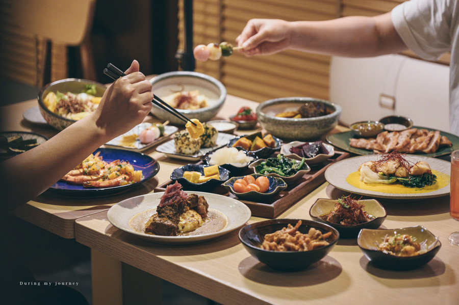 《台北大安》一咻逆Gumgum 注入未來感的日式洋食餐酒館、體驗創新日式料理的火花衝擊 @我的旅圖中 during my journey