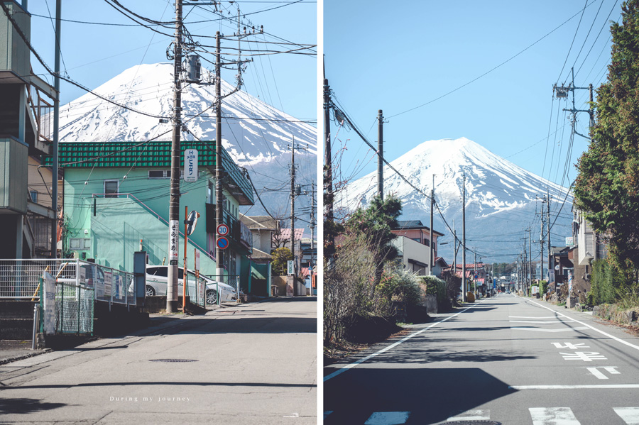 《日本河口湖景點行程推薦》追尋富士山的夢幻景色 自駕玩河口湖二日遊行程攻略、邂逅春天櫻花最浪漫的季節 @我的旅圖中 during my journey