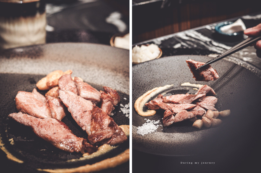 《台北中山》椿Teppanyaki 來一場奢華的美食饗宴！隱身巷弄裡全預約制的高級無菜單日式鐵板料理 @我的旅圖中 during my journey