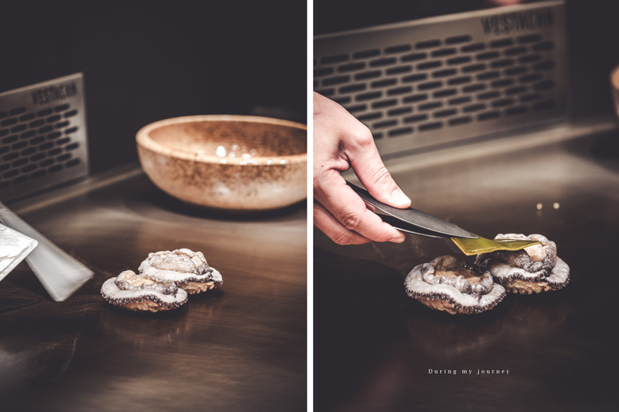 《台北中山》椿Teppanyaki 來一場奢華的美食饗宴！隱身巷弄裡全預約制的高級無菜單日式鐵板料理 @我的旅圖中 during my journey