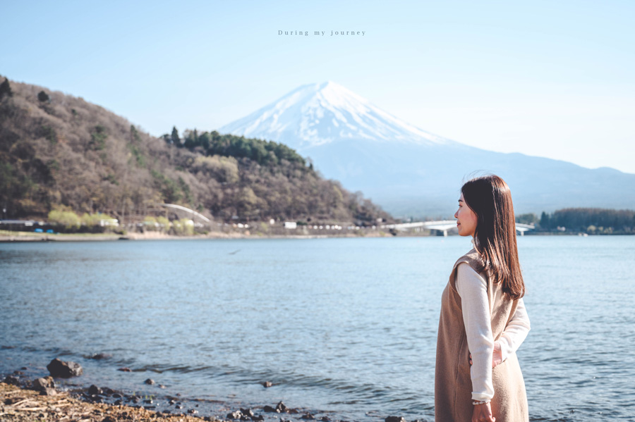 《日本河口湖景點行程推薦》追尋富士山的夢幻景色 自駕玩河口湖二日遊行程攻略、邂逅春天櫻花最浪漫的季節 @我的旅圖中 during my journey