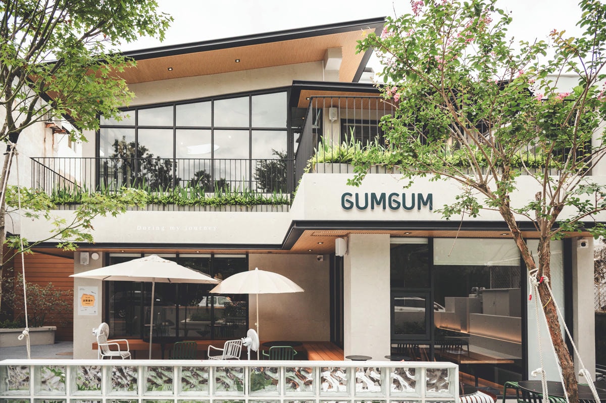 《台中西區》GUMGUM Day & Night 剛剛台中店 在森林系餐廳的清新約會!綠意繚繞下的不限時聚餐時光 - 第3張圖 Dsc 8072