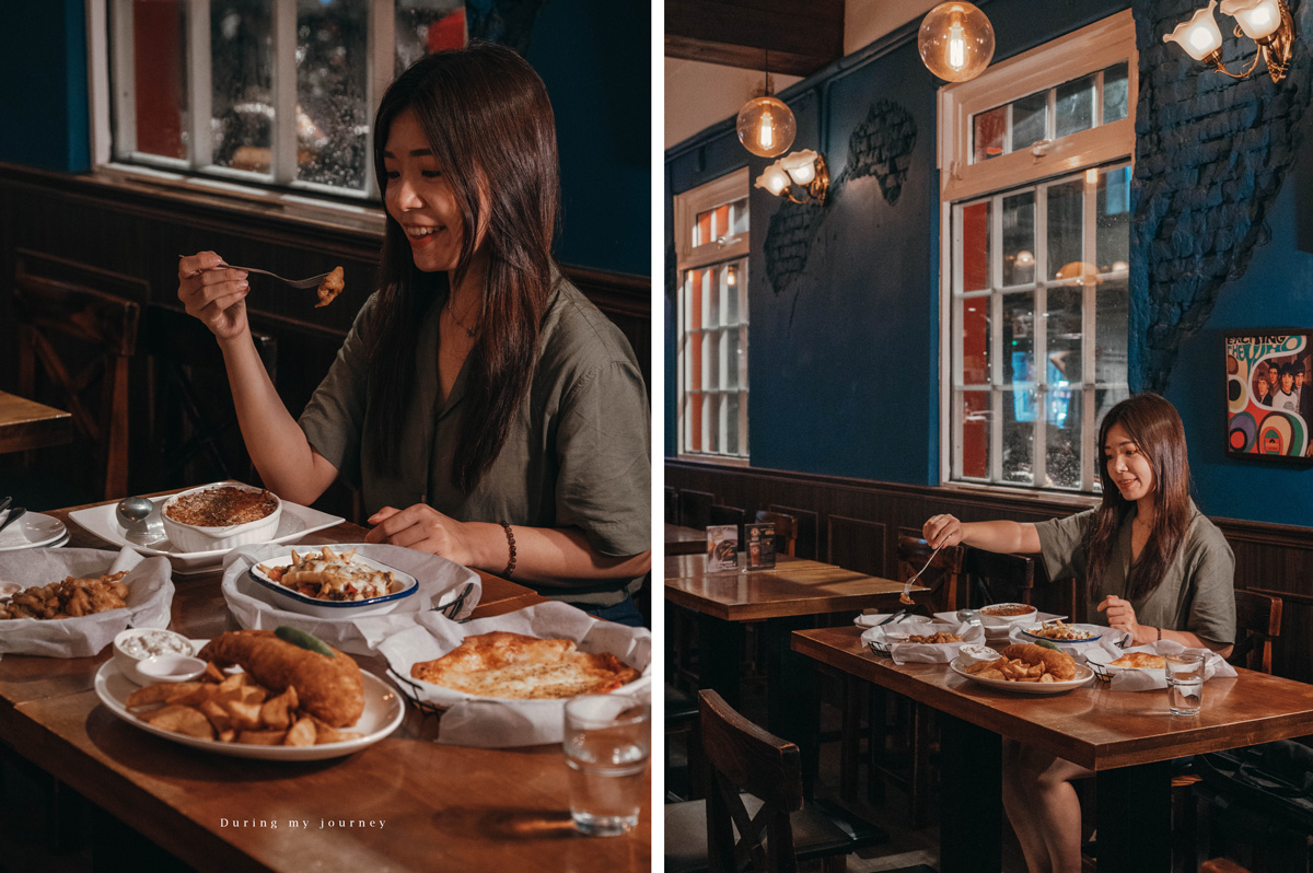 《新北板橋》Lane 72 Bistro 英式餐酒館 藏在城市裡的英倫風復古小酒館、江子翠氛圍感滿分的駐唱酒吧 - 第11張圖 02