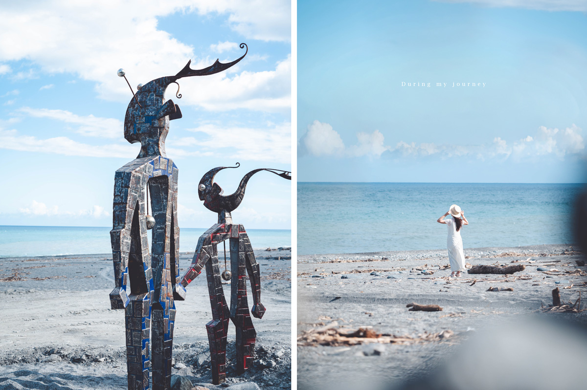 《台東兩天一夜景點行程》2025南迴藝術季 太平洋旁沒有門票和圍牆的美術館、走進台東最自由的地景藝術展 - 第6張圖 01