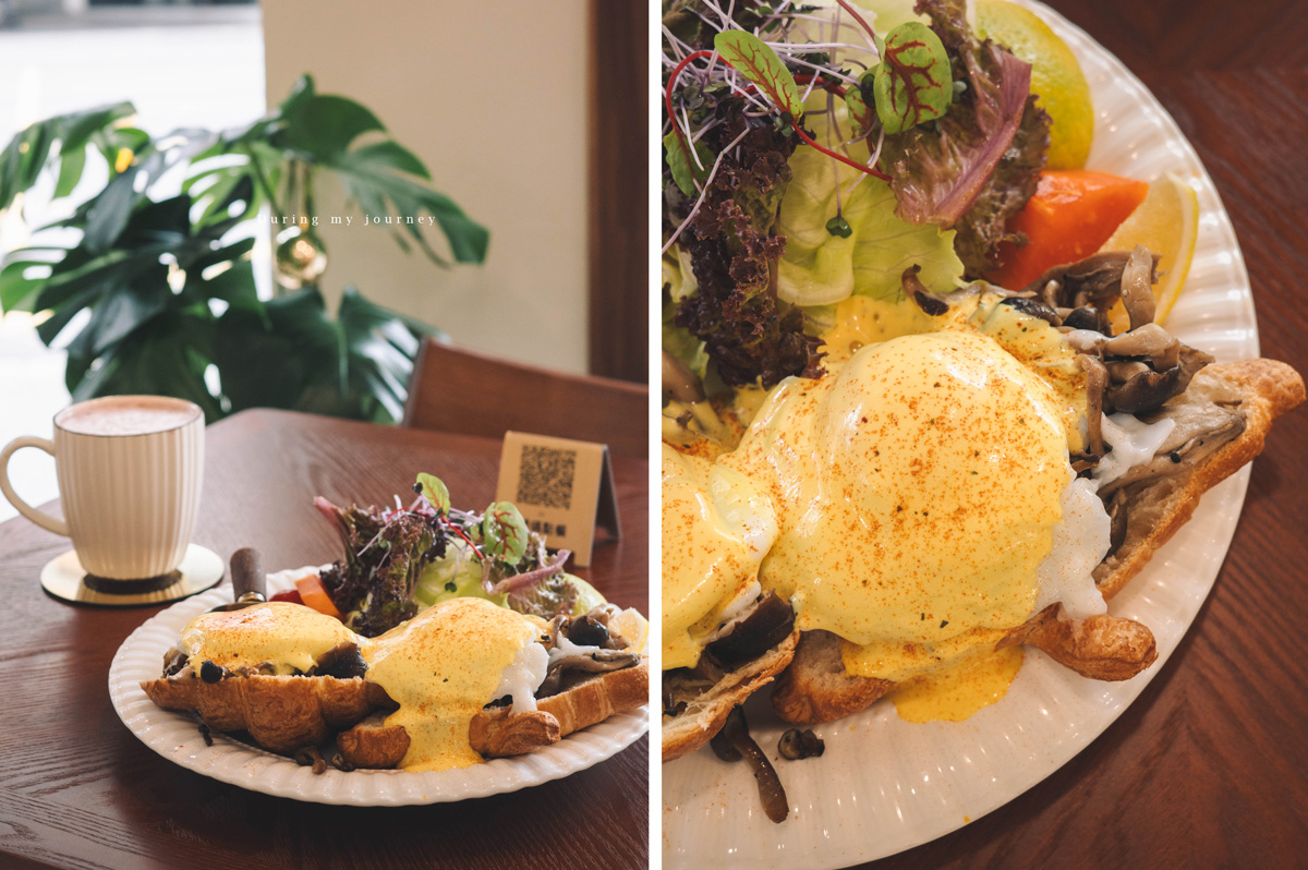 《新北永和》渥時 Warmth brunch & cafe 永和早午餐與咖啡香交織的暖系空間、鄰近樂華夜市的質感系咖啡廳 - 第10張圖