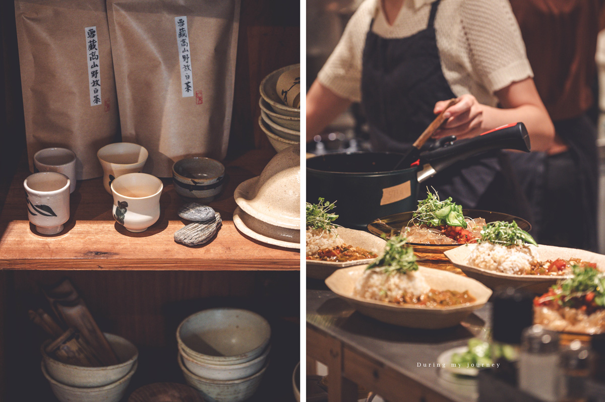 《花蓮市》植地 living room 藏在巷子裡的預約制蔬食料理、唯美異國風格的質感系餐廳 - 第10張圖