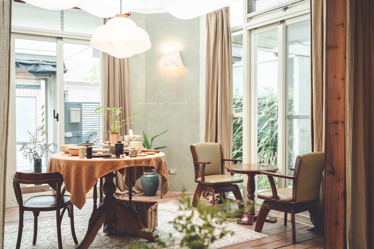 《花蓮市》植地 living room 藏在巷子裡的預約制蔬食料理、唯美異國風格的質感系餐廳 - 第18張圖