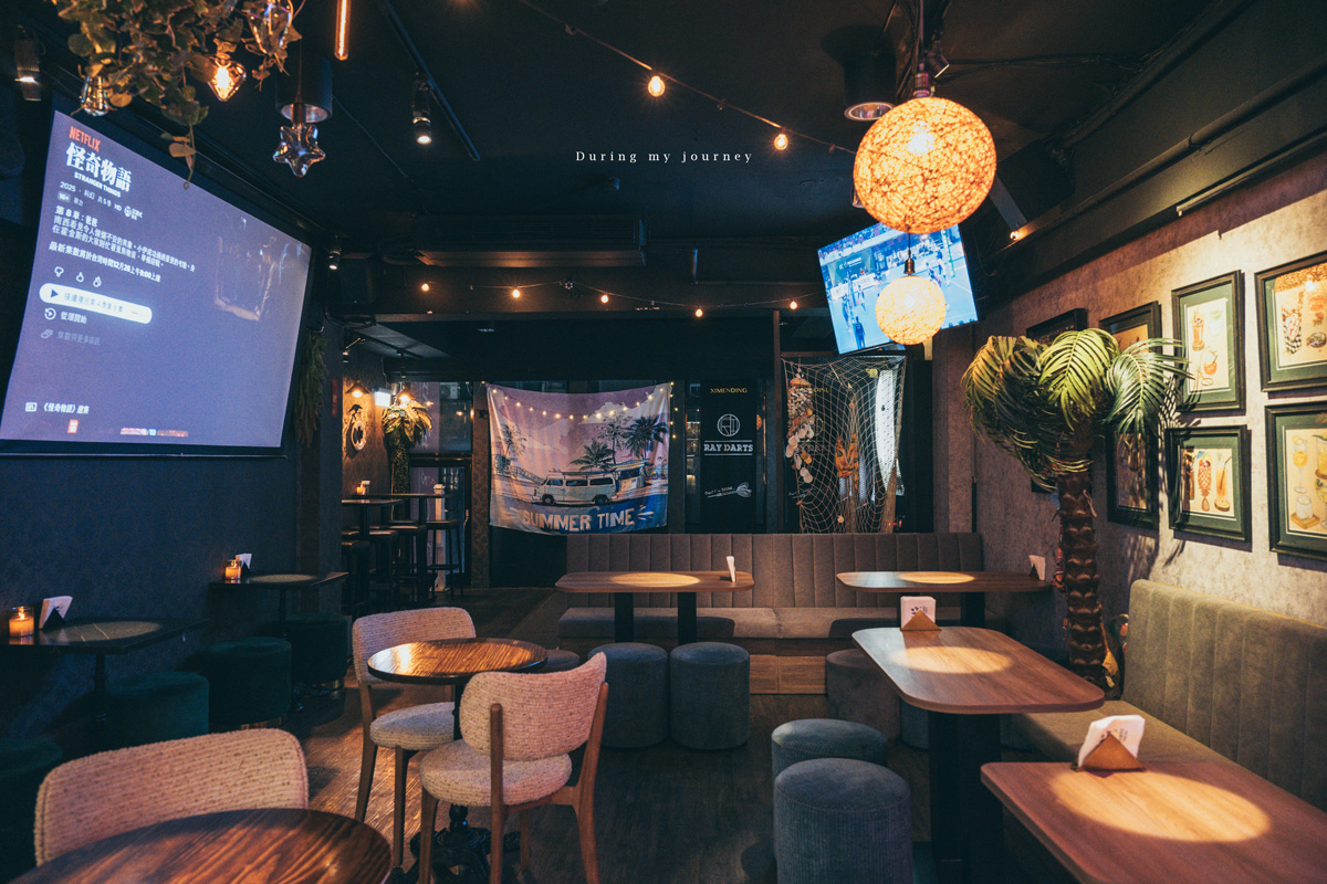 《台北萬華》RayDarts.Taipei bar 西門町美式特色飛鏢酒吧/餐酒館、世界地圖調酒帶你環遊世界