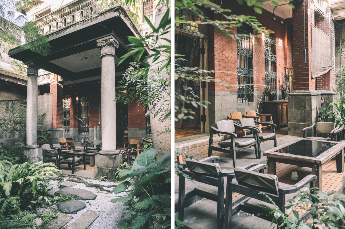 《台北大同》AKA café 大稻埕百年歲月裡的秘境老宅咖啡廳、走進舊時光的靜謐角落