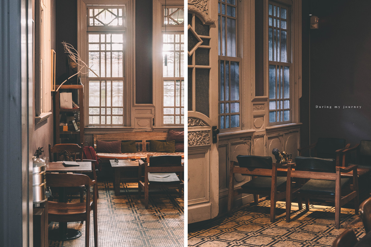 《台北大同》AKA café 大稻埕百年歲月裡的秘境老宅咖啡廳、走進舊時光的靜謐角落