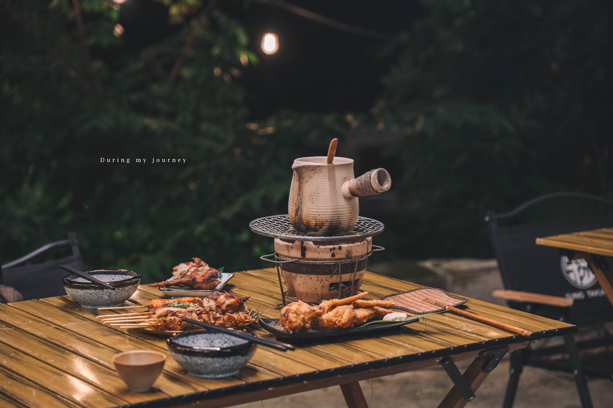 《新北三峽》崧匠燒鳥屋台 藏在山腳下的串燒深夜食堂、夜晚限定的宵夜秘境