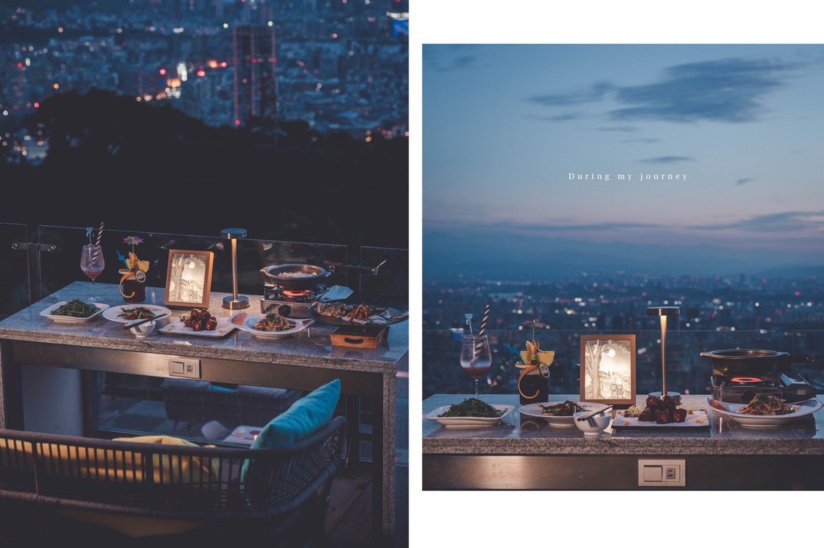 《台北士林》草山夜未眠 坐擁百萬夜景的陽明山景觀餐廳、將台北最美夜色化作餐桌風景