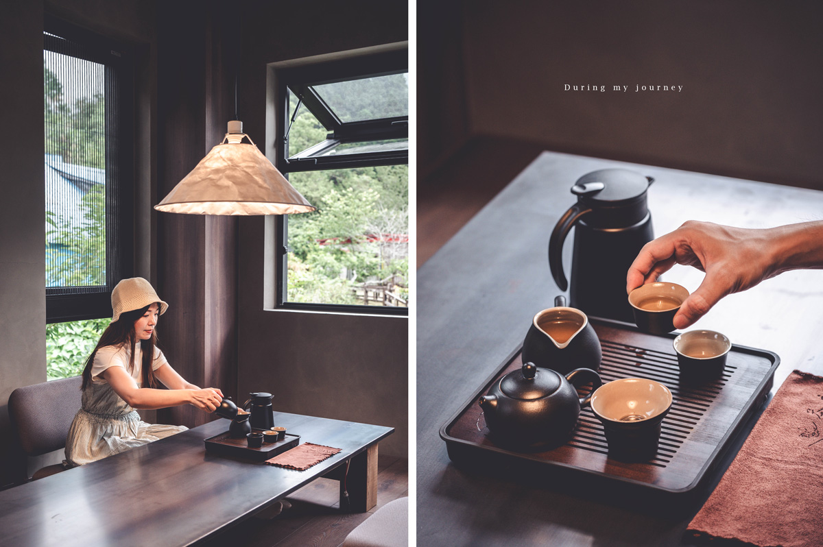 《嘉義竹崎》杉墨日禾 新開幕！被杉林與雲霧包圍的黑色木屋、阿里山仙氣秘境咖啡廳