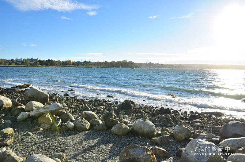 【遊記】加拿大溫哥華 English Bay英吉利灣 世界排名前50的最美海灘 @我的旅圖中 during my journey