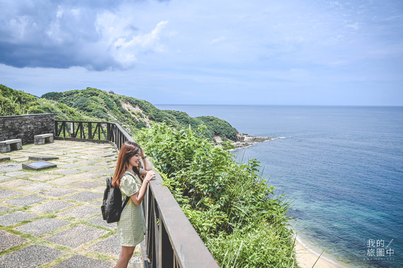 《台北北海岸景點推薦》濱海公路的看海提案 一次蒐集蔚藍海岸美景、在景觀咖啡放鬆的午茶時光 @我的旅圖中 during my journey